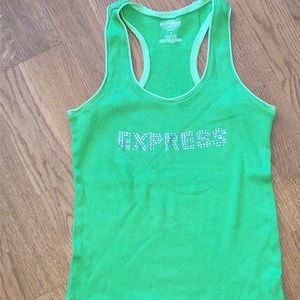 Express Tank Top w/Rhinestones-Vintage